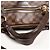Borsa a Spalla Louis Vuitton Evora MM Damier Ebene 2Way in Marrone Rosso - vista 5
