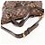 Borsa a Spalla Louis Vuitton Evora MM Damier Ebene 2Way in Marrone Rosso - vista 6