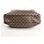 Borsa a Spalla Louis Vuitton Evora MM Damier Ebene 2Way in Marrone Rosso - vista 7
