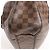 Borsa a Spalla Louis Vuitton Evora MM Damier Ebene 2Way in Marrone Rosso - vista 9