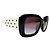 Occhiali da Sole Chanel Quadrati Bianchi e Neri - 5483 - c.1656/S6 Nero Bianco