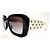 Occhiali da Sole Chanel Quadrati Bianchi e Neri - 5483 - c.1656/S6 Nero Bianco - vista 15