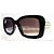 Occhiali da Sole Chanel Quadrati Bianchi e Neri - 5483 - c.1656/S6 Nero Bianco - vista 5