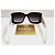 Occhiali da Sole Chanel Quadrati Bianchi e Neri - 5483 - c.1656/S6 Nero Bianco - vista 6
