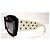Occhiali da Sole Chanel Quadrati Bianchi e Neri - 5483 - c.1656/S6 Nero Bianco - vista 7