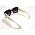 Occhiali da Sole Chanel Quadrati Bianchi e Neri - 5483 - c.1656/S6 Nero Bianco - vista 8