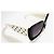 Occhiali da Sole Chanel Quadrati Bianchi e Neri - 5483 - c.1656/S6 Nero Bianco - vista 9