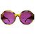 Gafas de sol redondas marrones de carey de Chanel - 5410 c.1662/83 Marrón claro - vista 2