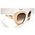 Gafas de sol Céline Triomphe marfil ovaladas - CL40226U 25F Crema - vista 4