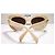 Gafas de sol Céline Triomphe marfil ovaladas - CL40226U 25F Crema - vista 5