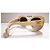 Gafas de sol Céline Triomphe marfil ovaladas - CL40226U 25F Crema - vista 6