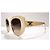 Gafas de sol Céline Triomphe marfil ovaladas - CL40226U 25F Crema - vista 7