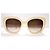 Gafas de sol Céline Triomphe marfil ovaladas - CL40226U 25F Crema - vista 8