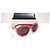 Gafas de sol Céline Triomphe rojo coral ovaladas - CL40194U 66A - vista 13