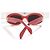 Gafas de sol Céline Triomphe rojo coral ovaladas - CL40194U 66A - vista 6