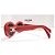 Gafas de sol Céline Triomphe rojo coral ovaladas - CL40194U 66A - vista 9