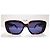 Gafas de sol rectangulares Céline Triomphe marrón carey - CL40216U 53A Castaño - vista 3