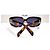 Gafas de sol rectangulares Céline Triomphe marrón carey - CL40216U 53A Castaño - vista 6