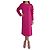Vestido rosa de viscosa Dries Van Noten