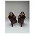 Décolleté in pelle monogramma Gucci vintage con borchie beige marrone EU40 - vista 8