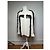 Chloé Camicia in seta vintage Chloe con piume M Bianco Nero - vista 2