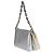 Coussin PM in agnello metallizzato argento con monogramma Louis Vuitton - vista 3