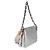 Coussin PM in agnello metallizzato argento con monogramma Louis Vuitton - vista 4