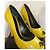 Dolce & Gabbana High Heels aus gelbem Lackleder - Ansicht 6