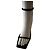 Sandali Rick Owens neri con tacco trasparente Nero - vista 14