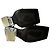Sandali Rick Owens neri con tacco trasparente Nero - vista 4