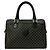 Céline CELINE Vintage Macadam Blazon Triomphe Muster Handtasche Braun Schwarz