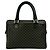 Céline CELINE Vintage Macadam Blazon Triomphe Muster Handtasche Braun Schwarz - Ansicht 3