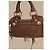 Borsa Maliparmi in pelle marrone - vista 2