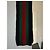 Sciarpa Gucci in lana a righe nero rosso verde - vista 3