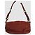 Borsa baguette Prada in pelle prugna Porpora - vista 4