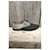 Acne Studios Richelieu Scarpe stringate nere in tela e pelle Nero - vista 8