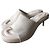 Mule in pelle beige Jacquemus