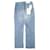 Autre Marque JEANS Slim Flare de Algodón Azul  - vista 2