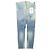 Autre Marque JEANS SEA HORSE SLIM Pantalones de mezclilla elásticos de algodón Azul - vista 2