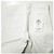 Autre Marque Pantalones de mezclilla de algodón slim rectos Blanco - vista 6