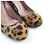 Décolleté con zeppa Gucci Interlocking G Harako Marrone - vista 7