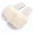 Autre Marque Mink Slipper von Loro Piana Beige