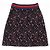 Falda de algodón Gucci Sherry Line Negro - vista 2