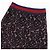 Falda de algodón Gucci Sherry Line Negro - vista 3