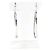 Tiffany & Co Orecchini a cerchio Open Heart AG925 di Tiffany&Co. Argento - vista 4