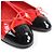 Timeless Chanel COCO Mark Patent leather Ballet Flats Black Red - view 8
