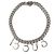 Collana Gucci Script Logo G intrecciata Accessori Argento - vista 2