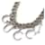 Collana Gucci Script Logo G intrecciata Accessori Argento - vista 4
