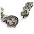 Collana Gucci Script Logo G intrecciata Accessori Argento - vista 6