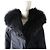 Abrigo de plumas de poliéster Moncler Negro - vista 5